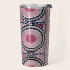 Tashkent Suzani Uzbekistan Floral Embroidery Print Travel Mug Gallery Image 2