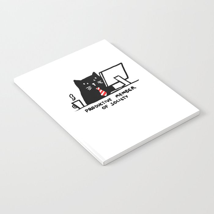 Productive member of society Notebook Gallery Image 2
