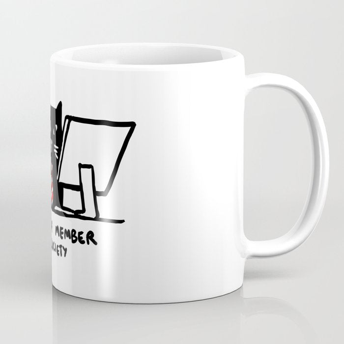 Productive member of society Coffee Mug Gallery Image 1