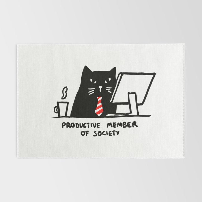 Productive member of society Rug Gallery Image 2