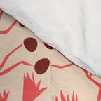Peachy vintage flowerpattern Comforter Gallery Image 4