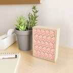 Peachy vintage flowerpattern Mini Art Print Gallery Image 2