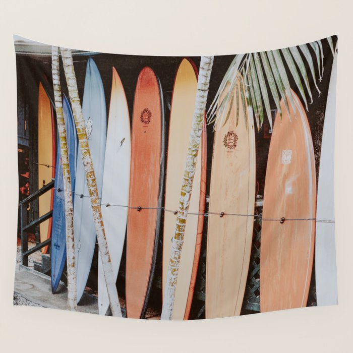 lets surf ii Wall Tapestry Gallery Image 1