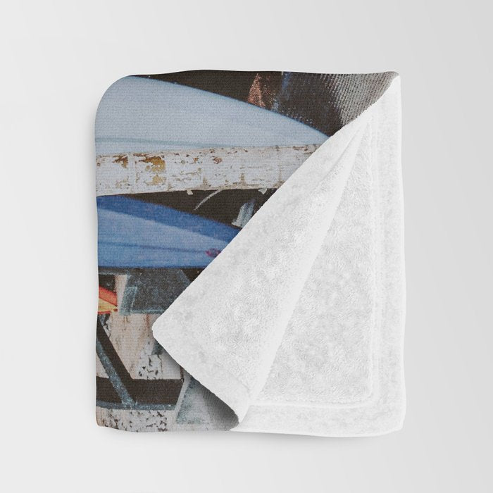 lets surf ii Throw Blanket Gallery Image 3