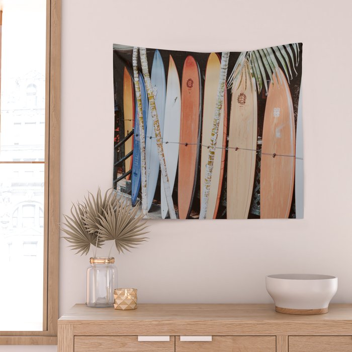 lets surf ii Wall Tapestry Gallery Image 2