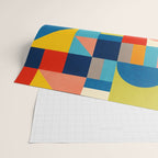 Bright Colorful Geometric Modern Vibrant Art Wrapping Paper Gallery Image 2