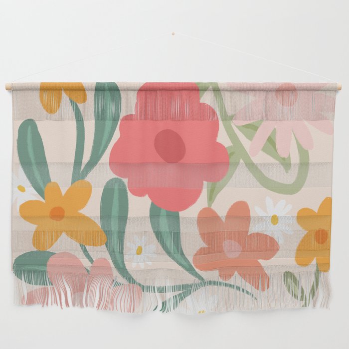 Bold Flowers Wall Hanging Gallery Image 1
