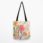 Bold Flowers Tote Bag Gallery Image 2
