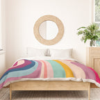Bohemian nomad fluid Duvet Cover Gallery Image 3