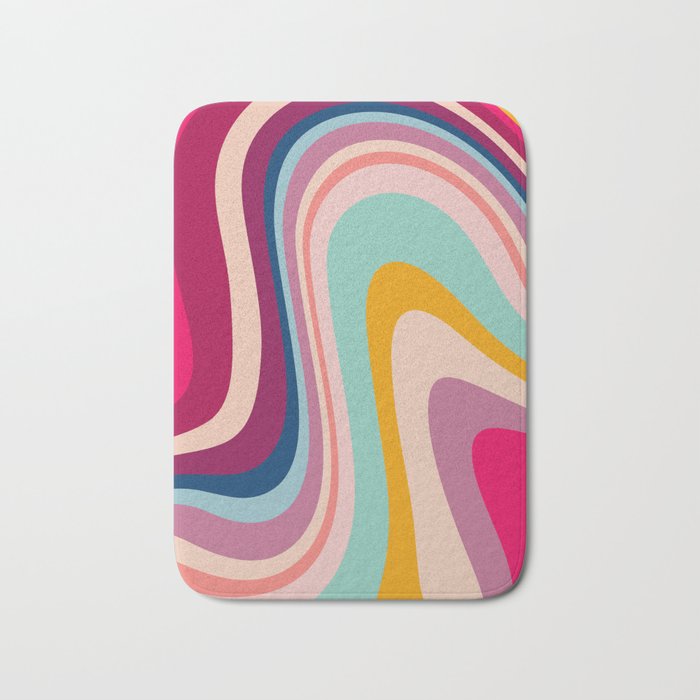 Bohemian nomad fluid Bath Mat Gallery Image 1