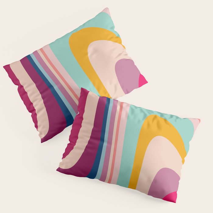 Bohemian nomad fluid Pillow Sham Gallery Image 3
