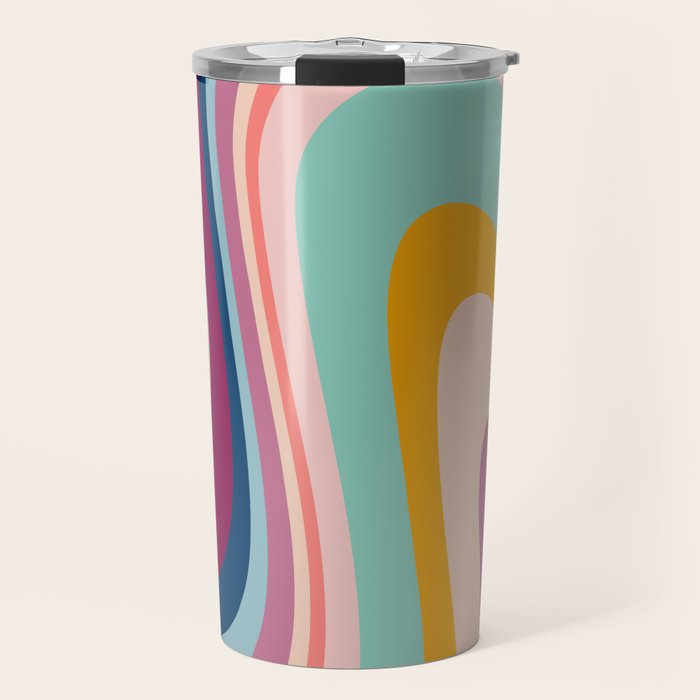 Bohemian nomad fluid Travel Mug Gallery Image 1