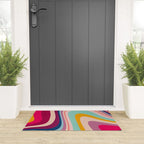 Bohemian nomad fluid Welcome Mat Gallery Image 3