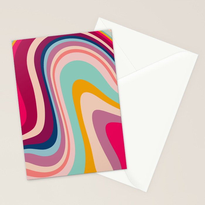 Bohemian nomad fluid Stationery Card Gallery Image 2