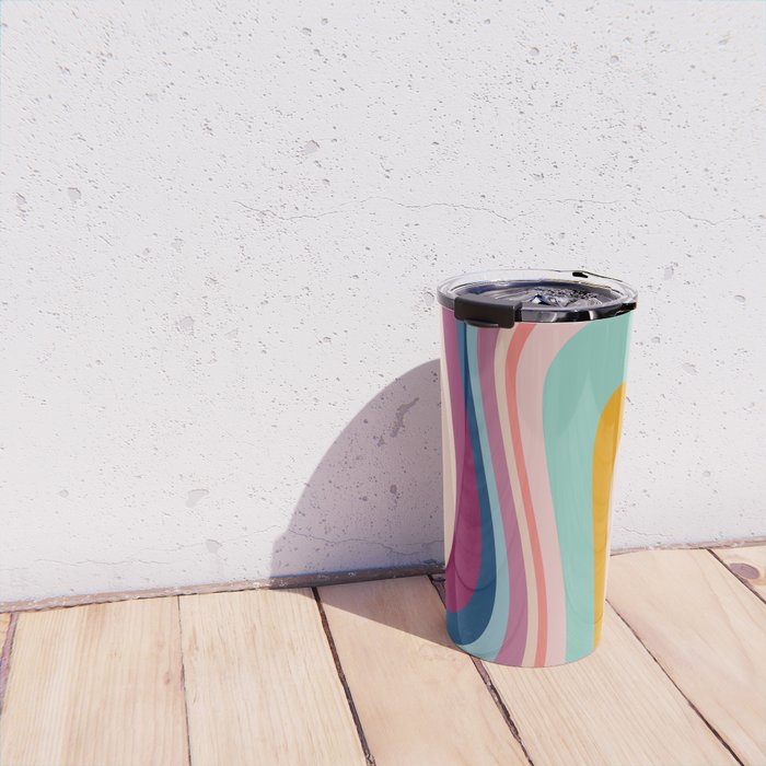 Bohemian nomad fluid Travel Mug Gallery Image 4
