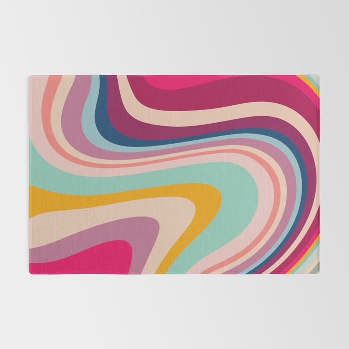 Bohemian nomad fluid Rug Gallery Image 2