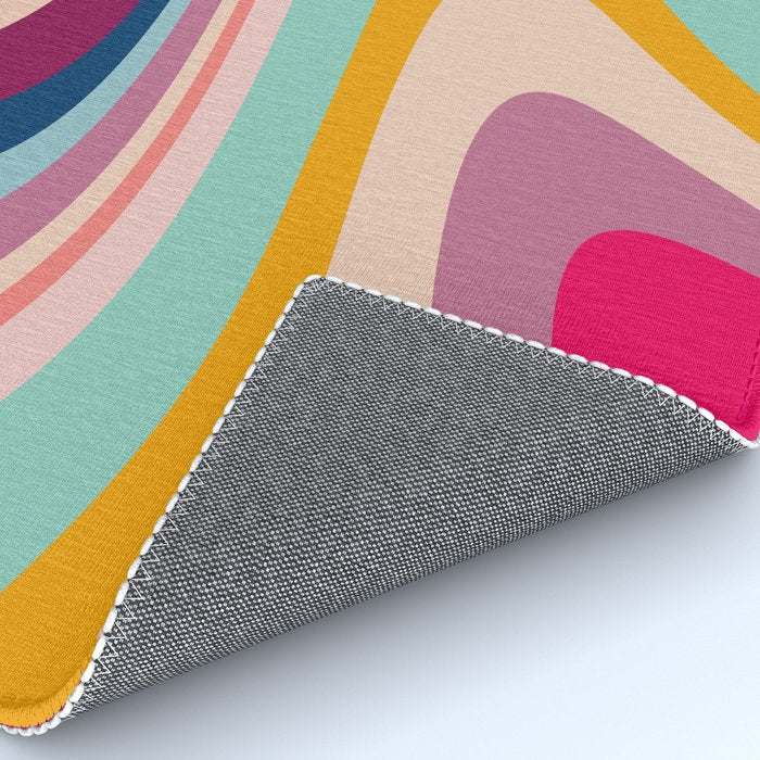 Bohemian nomad fluid Rug Gallery Image 4