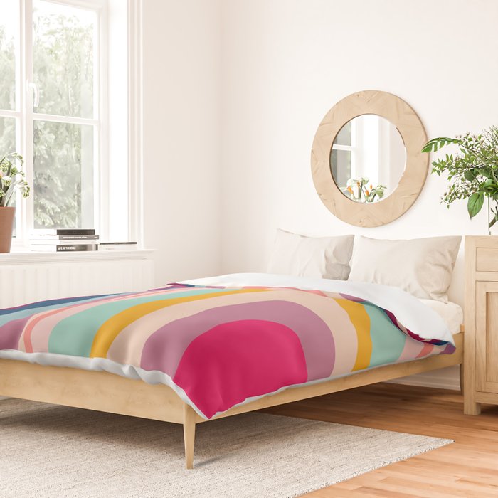 Bohemian nomad fluid Duvet Cover Gallery Image 2