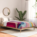 Bohemian nomad fluid Comforter Gallery Image 2
