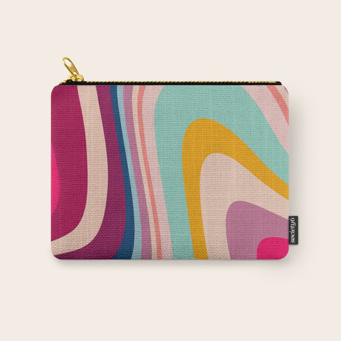 Bohemian nomad fluid Carry All Pouch Gallery Image 1