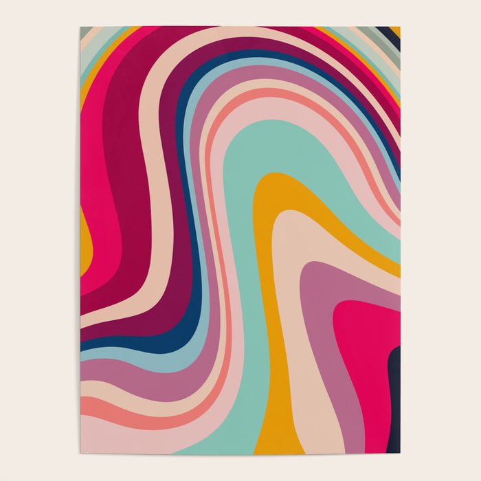 Bohemian nomad fluid Poster Gallery Image 4