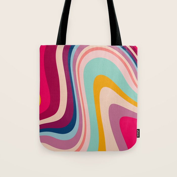 Bohemian nomad fluid Tote Bag Gallery Image 1