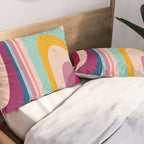 Bohemian nomad fluid Pillow Sham Gallery Image 2