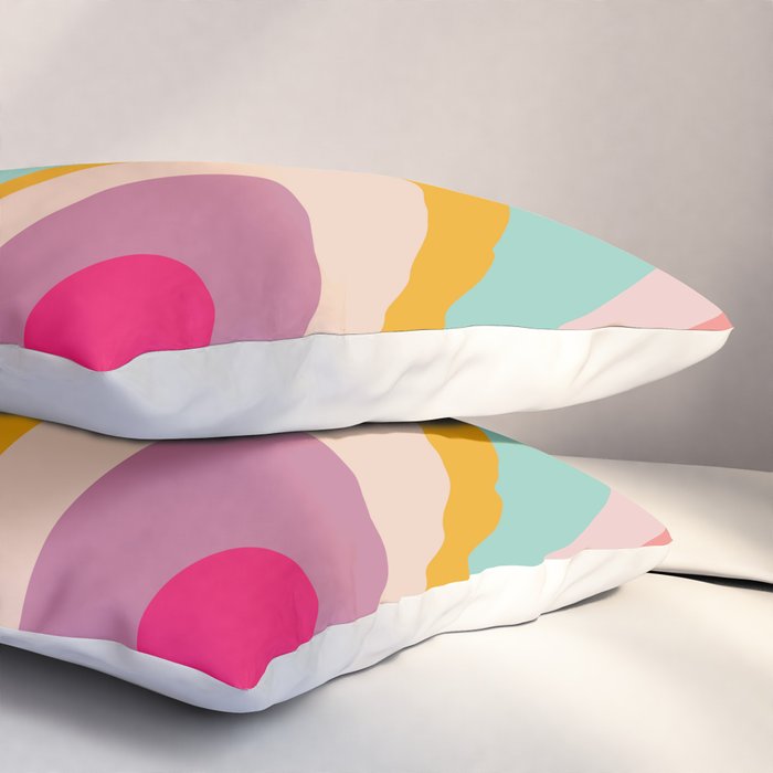 Bohemian nomad fluid Pillow Sham Gallery Image 3