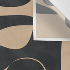Abstract Ink 1 Wall Tapestry Gallery Image 3