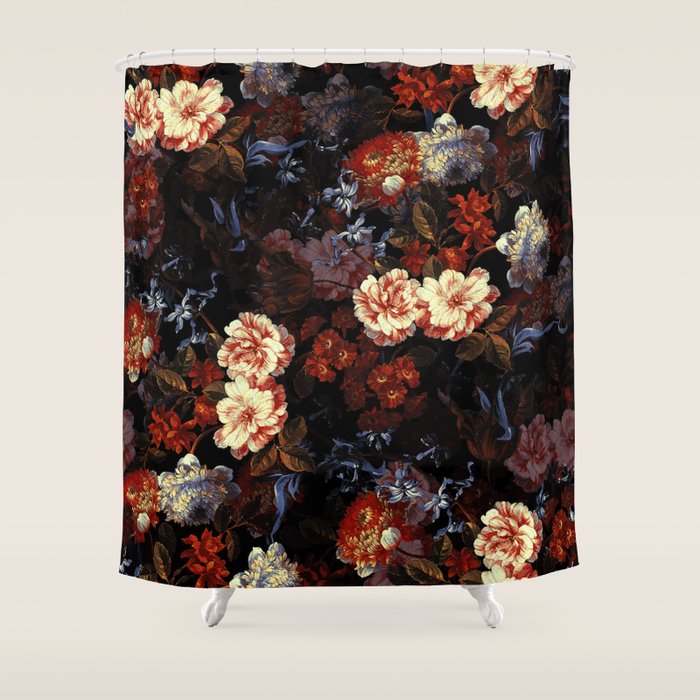 EXOTIC GARDEN - NIGHT XXIII Shower Curtain Gallery Image 1