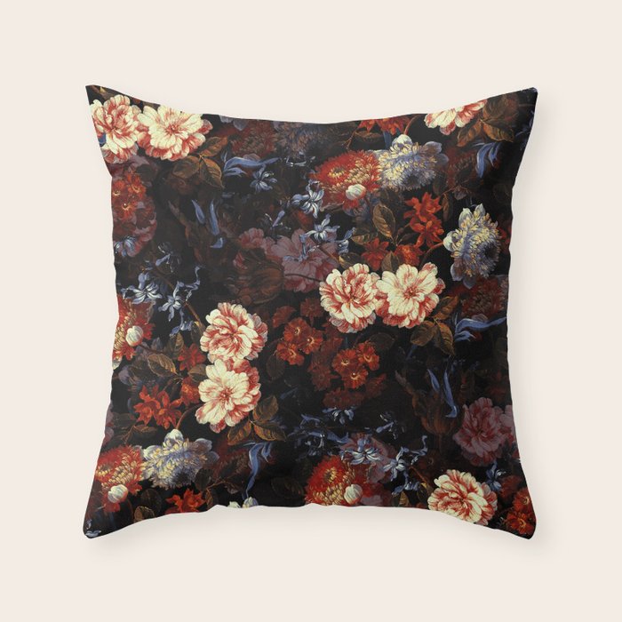 EXOTIC GARDEN - NIGHT XXIII Throw Pillow Gallery Image 6