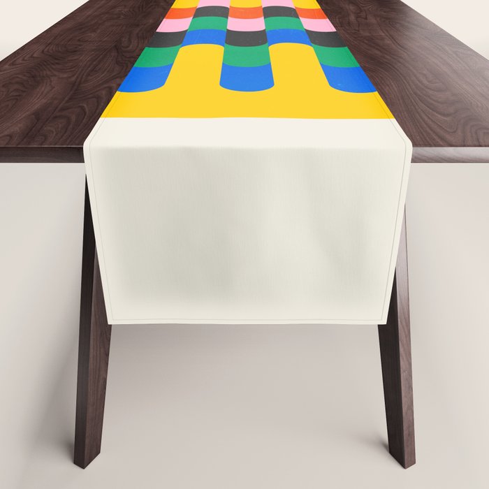 Alignment: Bauhaus 1919 Exhibition 04 Table Runner Gallery Image 1