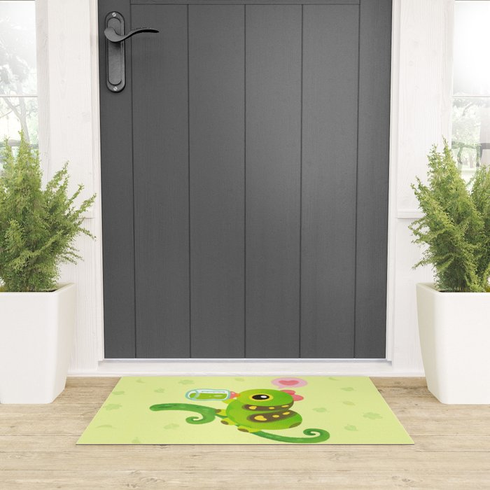 Leaf Milk Welcome Mat Gallery Image 3