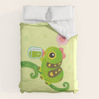 Leaf Milk Duvet Cover Gallery Image 6