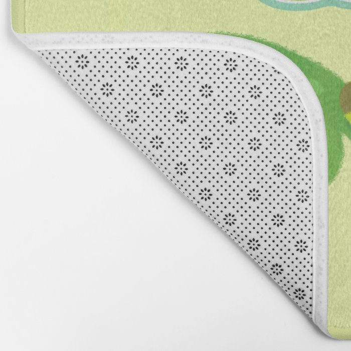 Leaf Milk Bath Mat Gallery Image 2