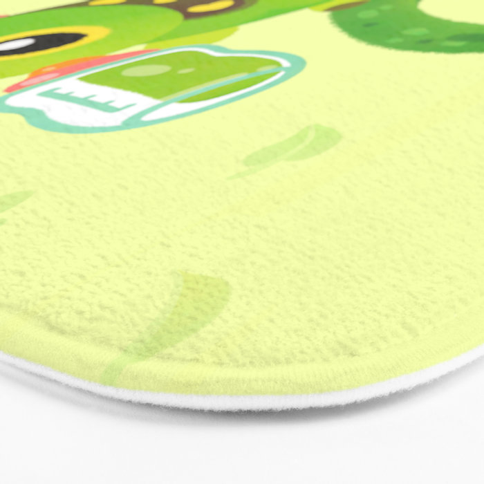 Leaf Milk Bath Mat Gallery Image 3