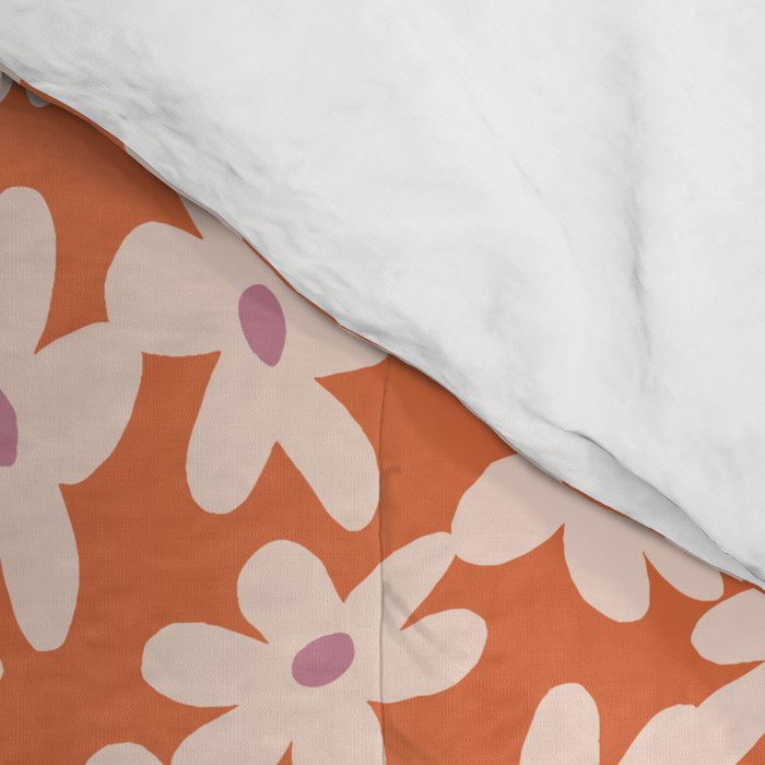 Flower power pattern Comforter Gallery Image 4