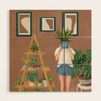 Wooden floors, walls and window sills Wood Wall Art Gallery Image 1