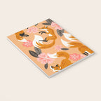 Foxes & Blooms - Melon Palette Notebook Gallery Image 3
