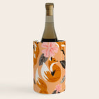 Foxes & Blooms - Melon Palette Wine Chiller Gallery Image 1