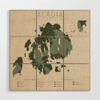 Acadia Wood Wall Art Gallery Image 1