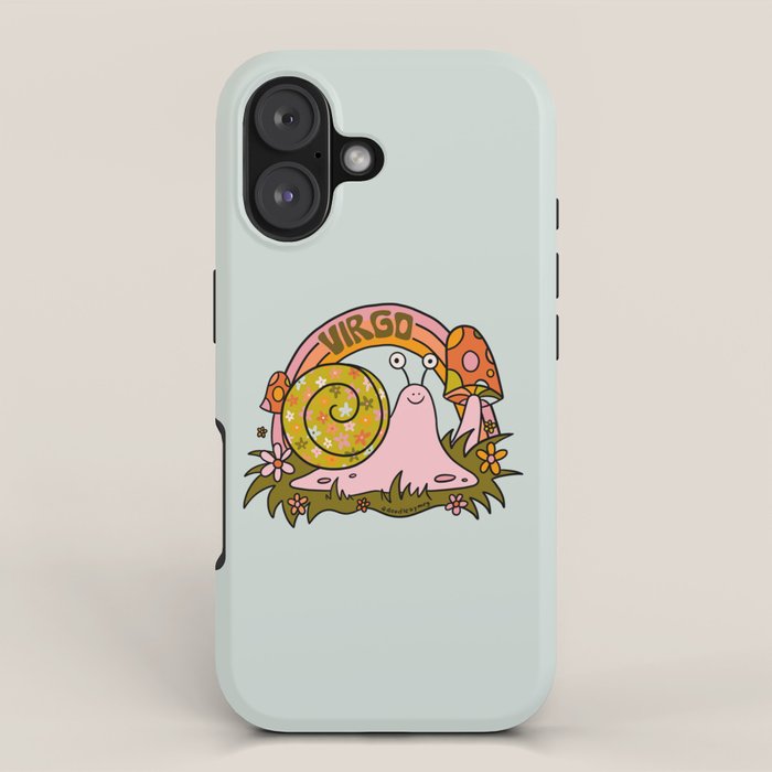 Virgo Snail iPhone Case Gallery Image 1