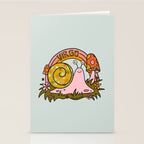 Virgo Snail Stationery Card Gallery Image 2