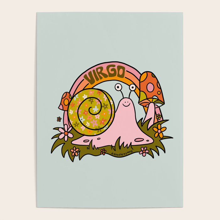 Virgo Snail Poster Gallery Image 4