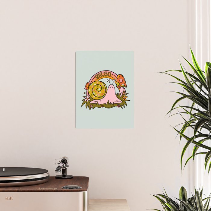 Virgo Snail Poster Gallery Image 2