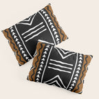 Tribal African Bogolan Fabric Art Design Pillow Sham Gallery Image 3