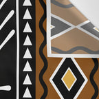 Tribal African Bogolan Fabric Art Design Wall Tapestry Gallery Image 3