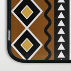 Tribal African Bogolan Fabric Art Design Laptop Sleeve Gallery Image 3