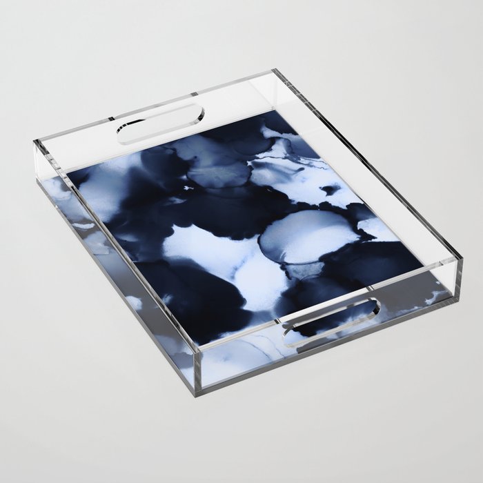BLUE INK 22 Acrylic Tray Gallery Image 1