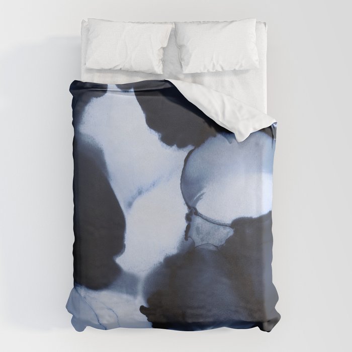 BLUE INK 22 Duvet Cover Gallery Image 6